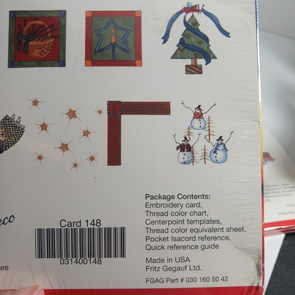 Studio Bernina Artista Embroidery Card Designs Christmas Carol Endres Bernette - Picture 8 of 9